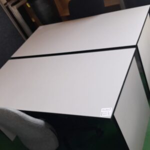 1840mm x 750mm Straight Desk Folkstone Grey