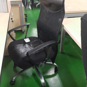 Mesh Back High Back Chairs Black