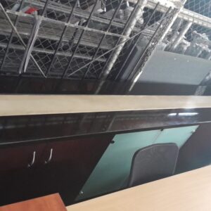 3000mm Long Server Cabinet Darkwood