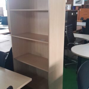 5 Tier Bookcase Maple Melamine