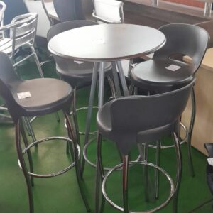 Dark Grey Bar Stools